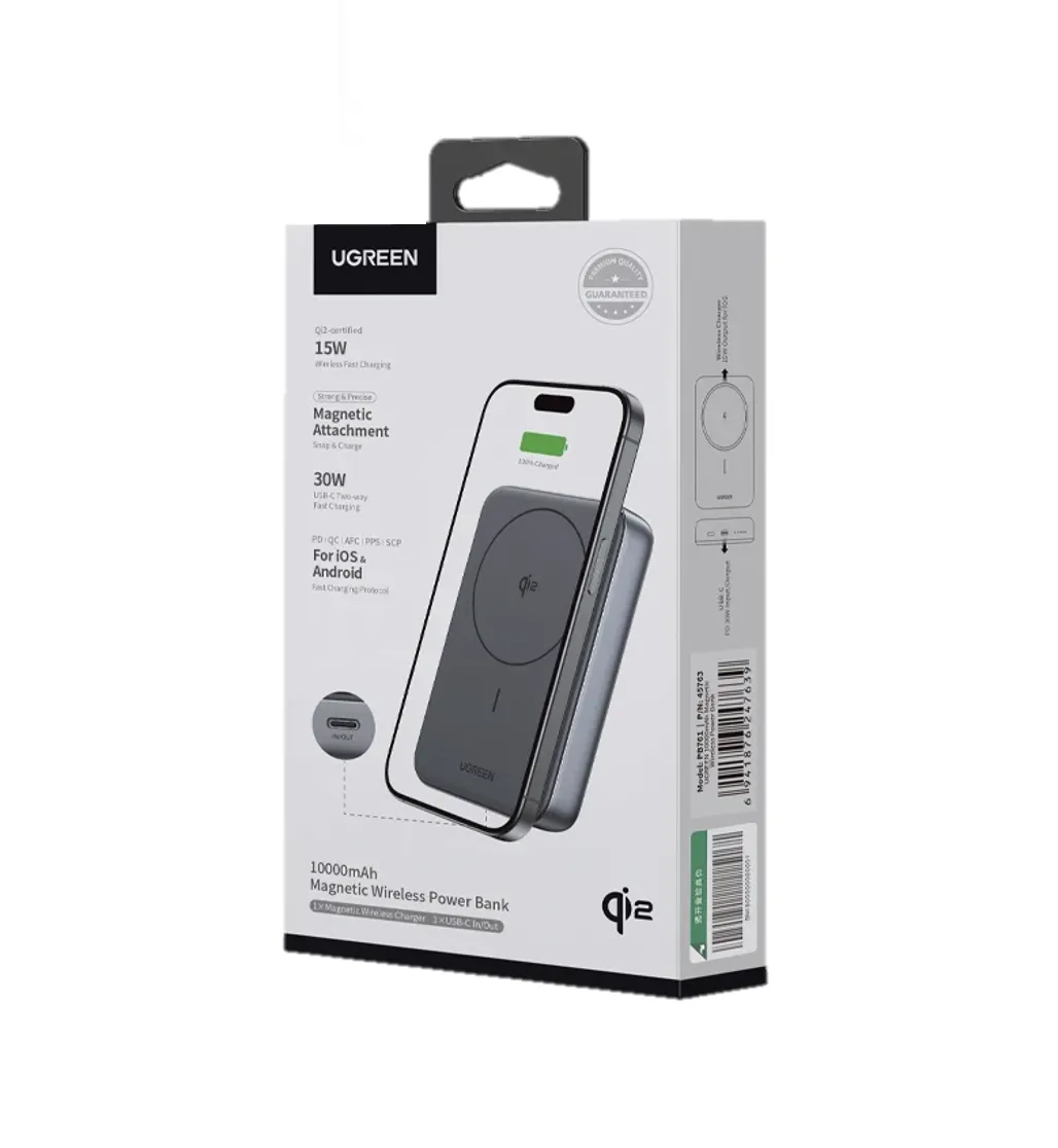 Clic para ver en pantalla completa Batería MagSafe Ugreen Original 30W 10000 mAh