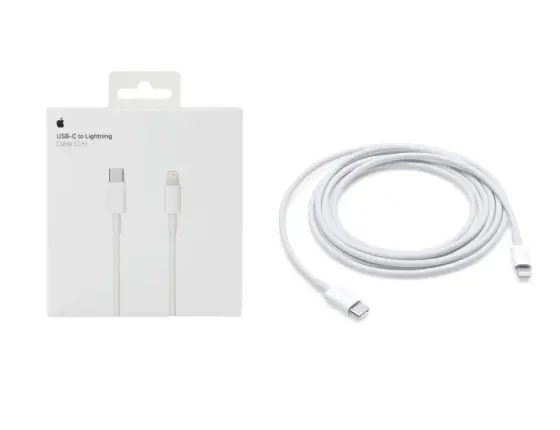 Cable USB-C a Lightning Apple de 2 Metros