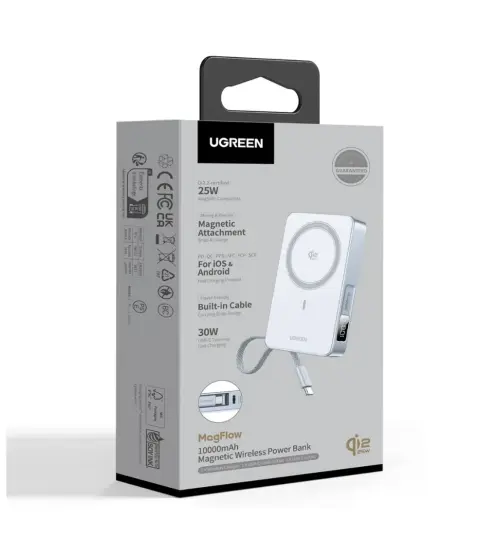 Batería MagSafe Ugreen Original Qi2 10000 mAh 30W